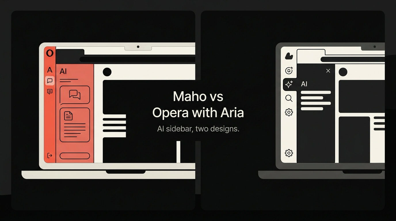 Maho vs Opera Aria comparison