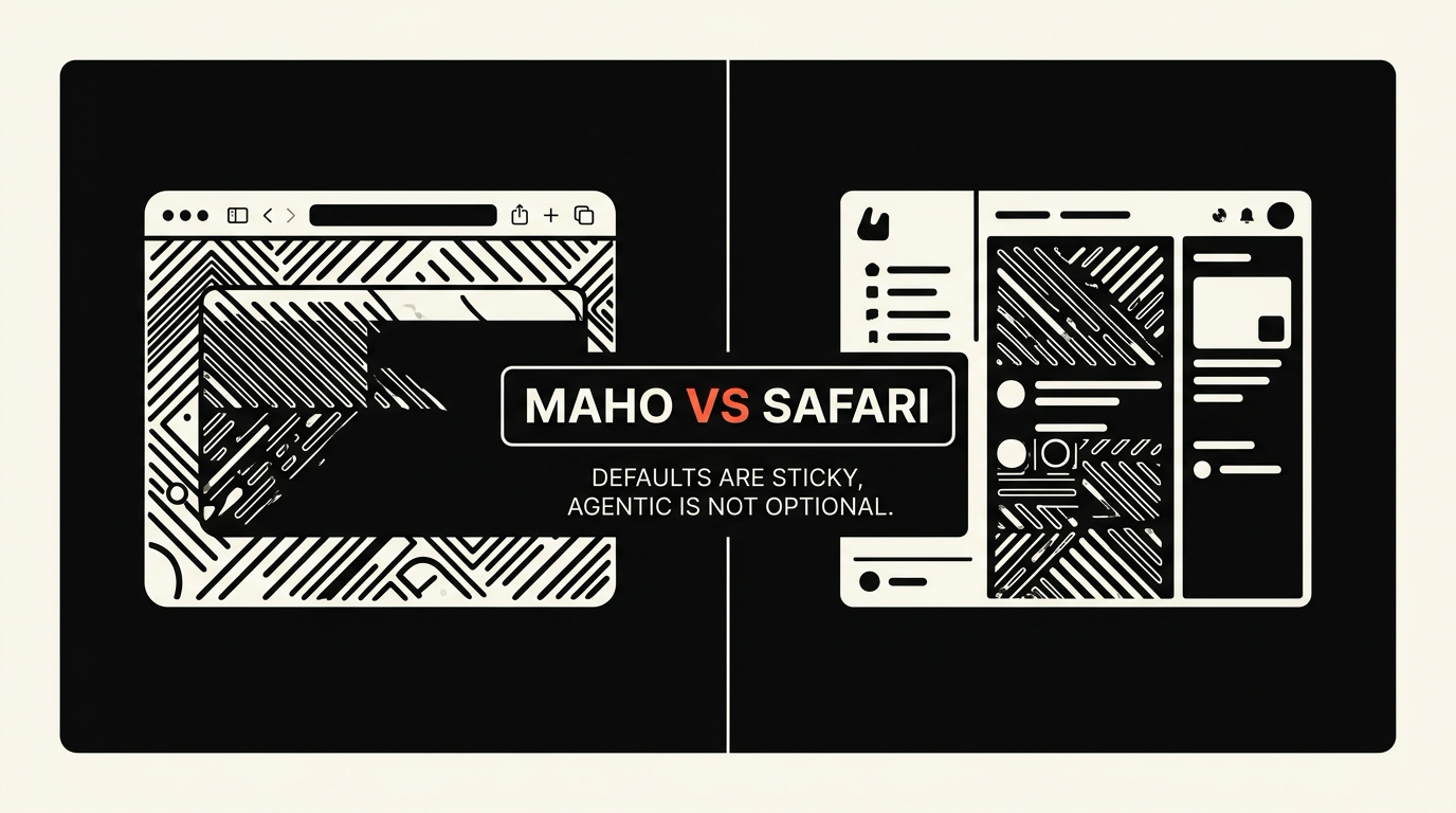 Maho and Safari on the same Mac